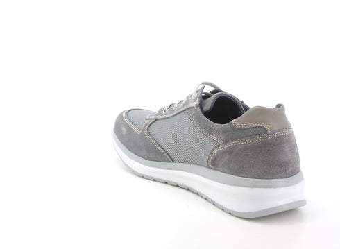 Melluso Uomo Scarpe basse Tessuto U41020B-210781 Grigio
